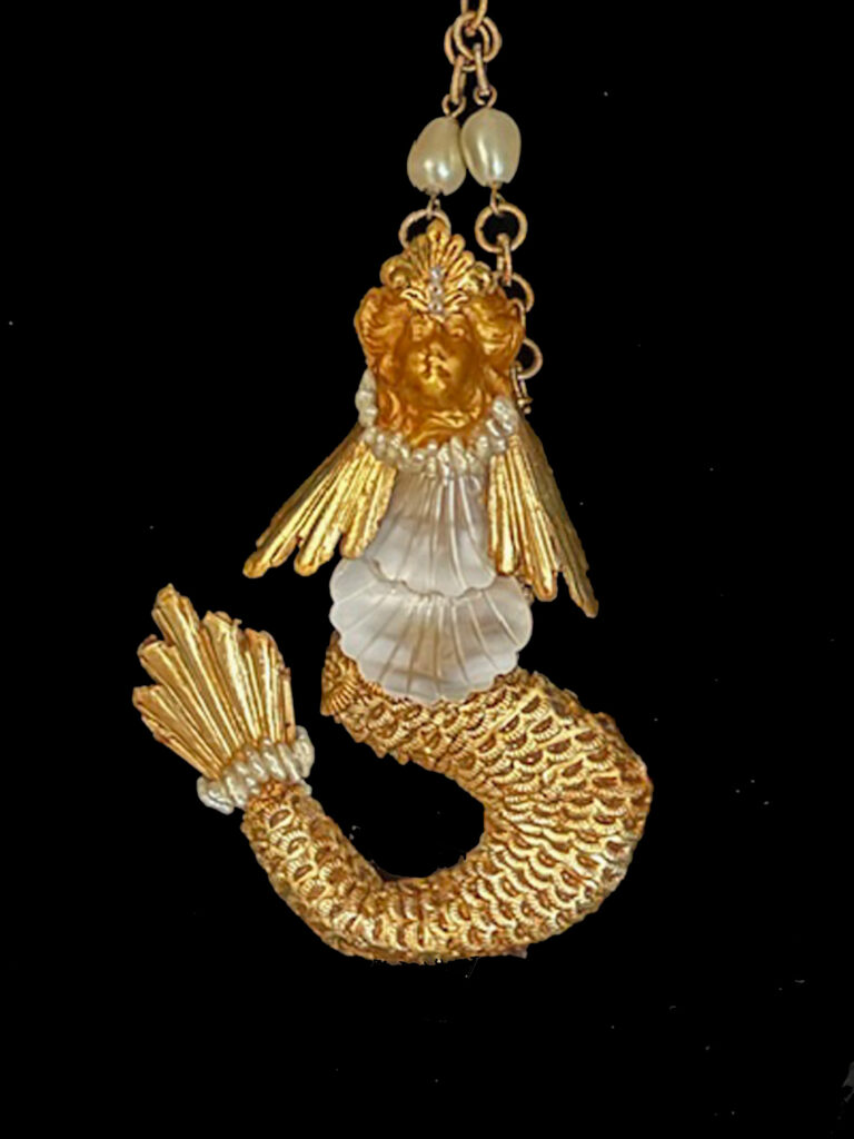 A Pendant which shows Thetis Mother of the Hero Achilles